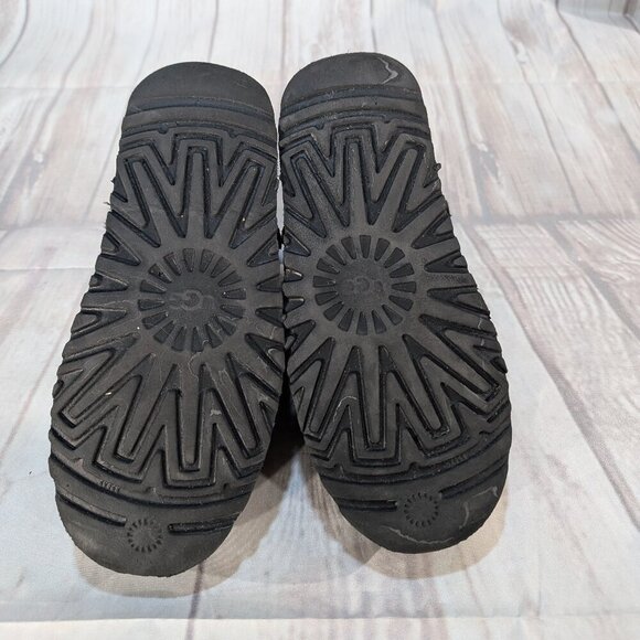 UGG Classic Mini Platform Boots - Black Women's Size 8 - Picture 9 of 9